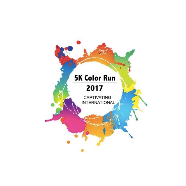 5k Color Run for Captivating International